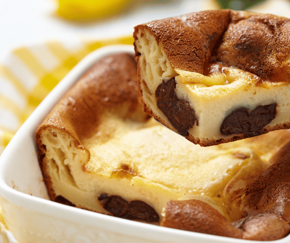 gâteau moelleux breton aux pruneaux et sans gluten