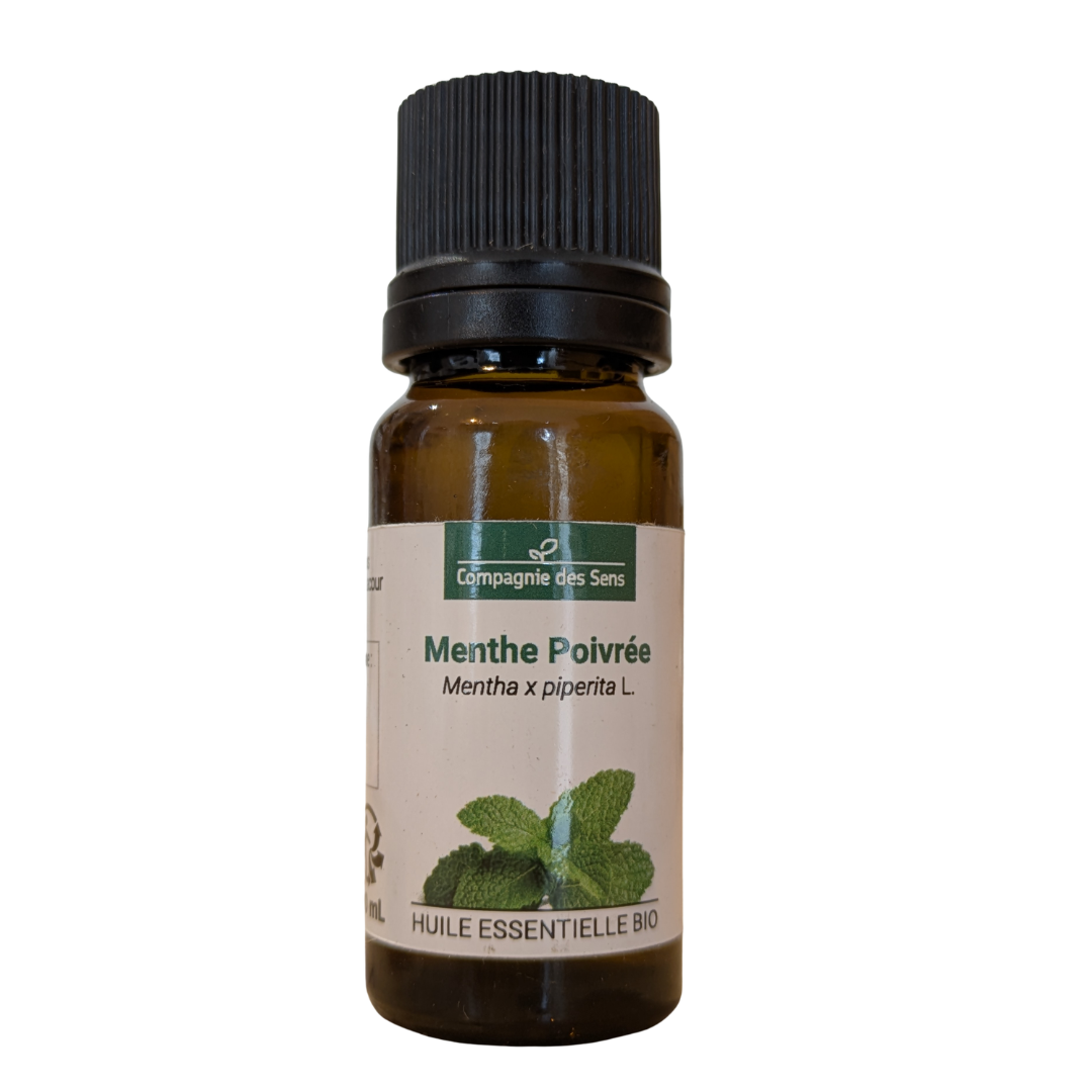 Menthe poivrée bio, huile essentielle (Mentha piperita) 10 ml