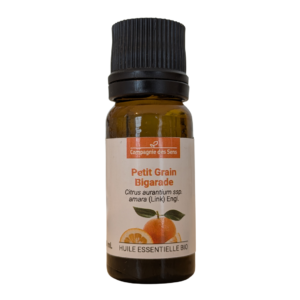 Petit grain bigarade bio, huile essentielle (Citrus aurantium var. amara) 10 ml