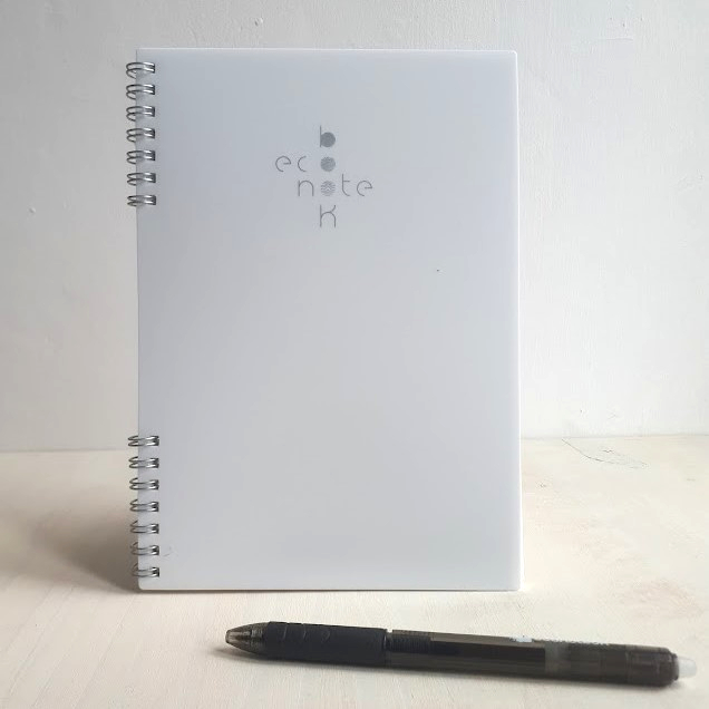 Correctbook A5 Original: cahier effaçable / réutilisable, ligné,  Inspirational White (blanc)