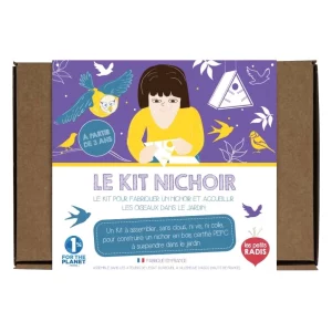 Kit pour fabriquer un nichoir à oiseaux en bois, dès 3 ans