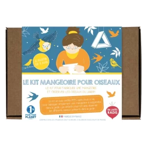 Kit pour fabriquer une mangeoire à oiseaux en bois, dès 3 ans